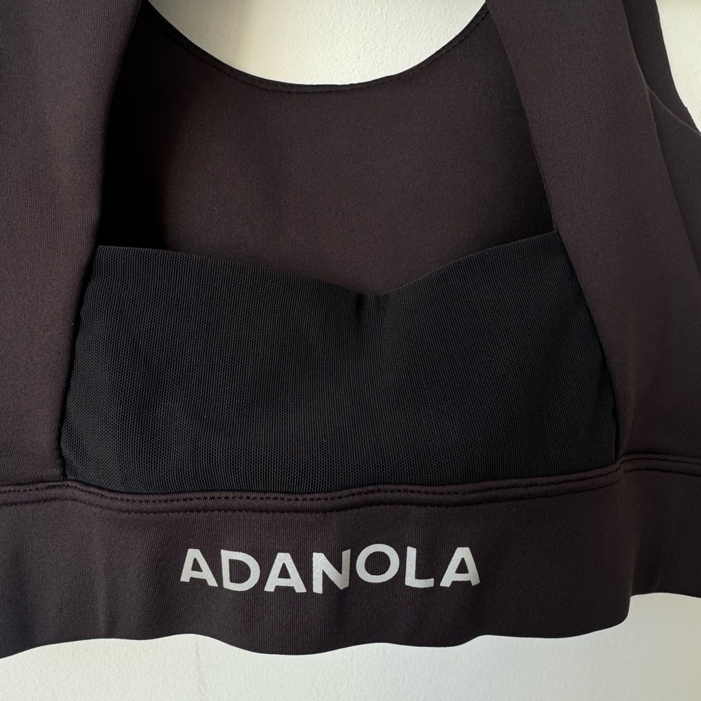 Adanola Mesh Open Back Bra - Size XS - Picture 9 of 10